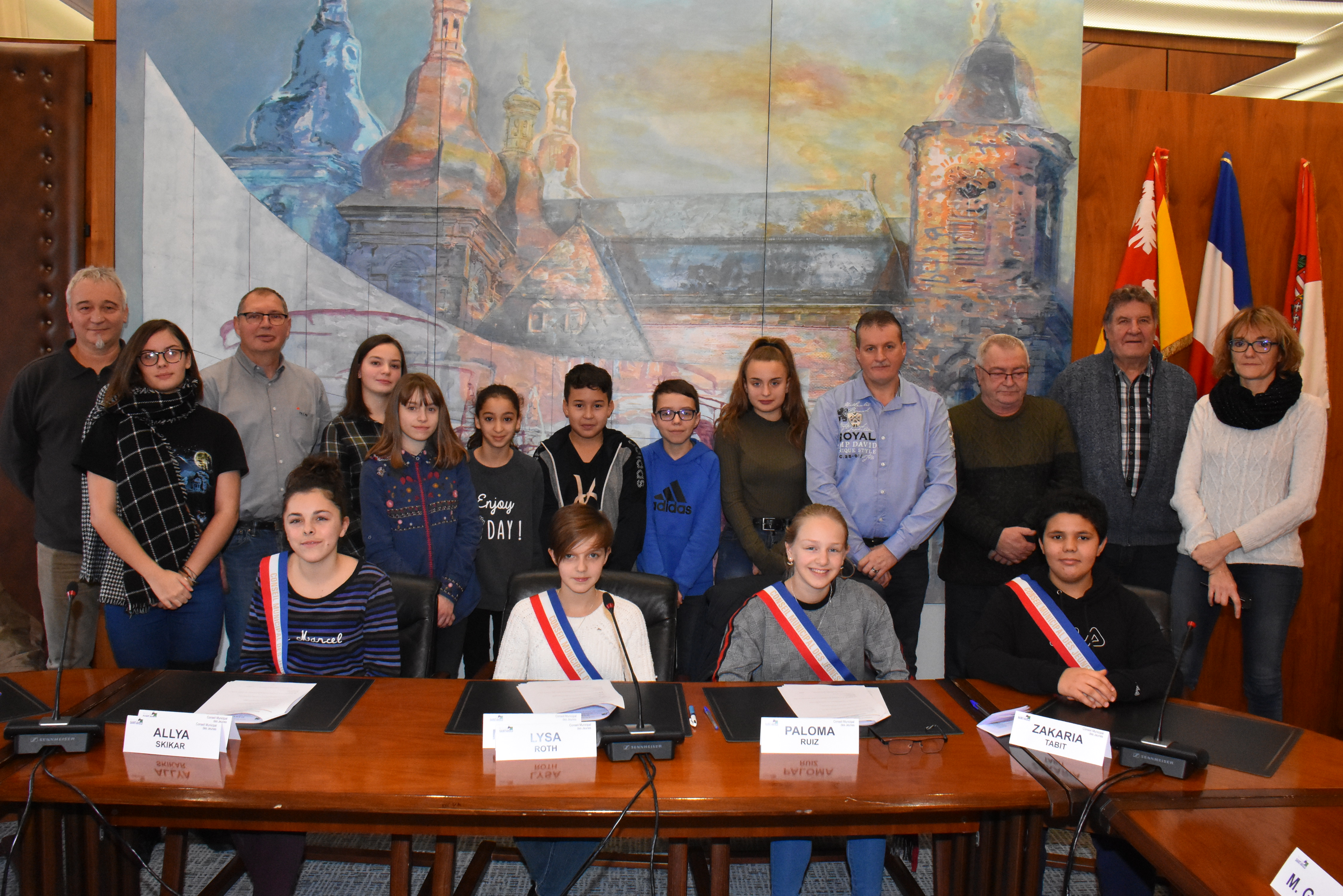 Installation CMJ photo groupe